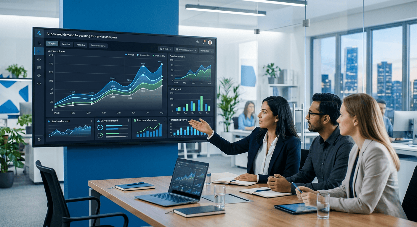 Service Company - AI-Powered Forecasting